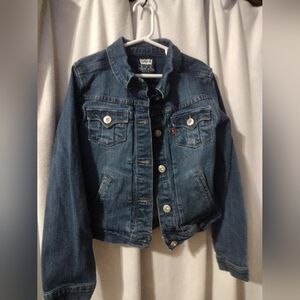 Girl's Levi Denim Bluejean Jacket 10/12